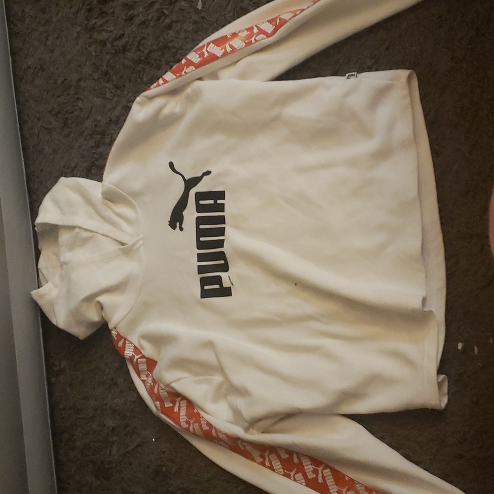 White Puma sweatshirt